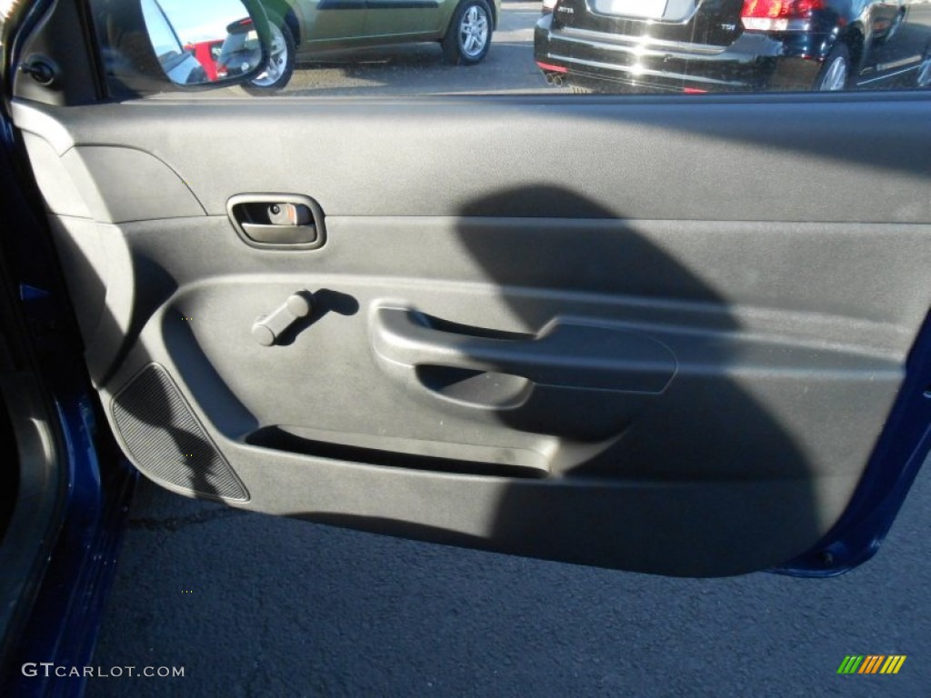 2011 Accent GS 3 Door - Dark Sapphire Blue / Black photo #27