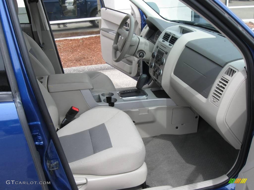 2008 Escape XLT V6 4WD - Vista Blue Metallic / Stone photo #11
