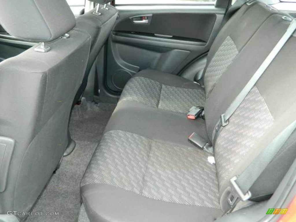 2008 SX4 Crossover Touring AWD - Vivid Red / Black photo #13