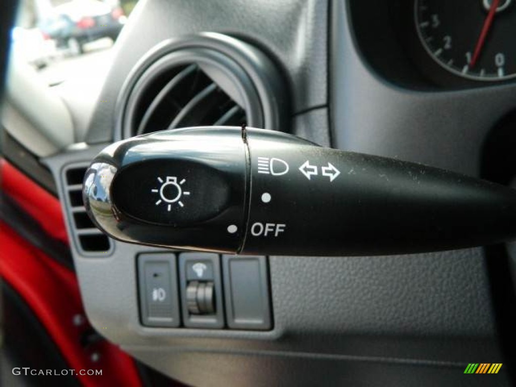 2008 SX4 Crossover Touring AWD - Vivid Red / Black photo #20