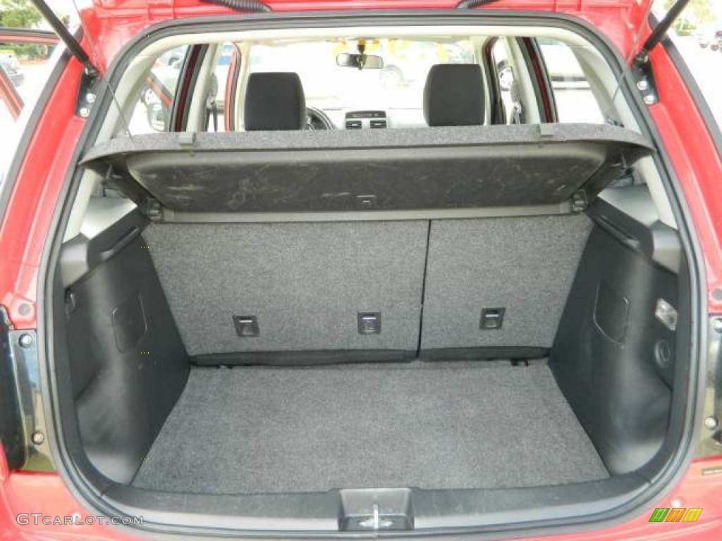 2008 SX4 Crossover Touring AWD - Vivid Red / Black photo #27