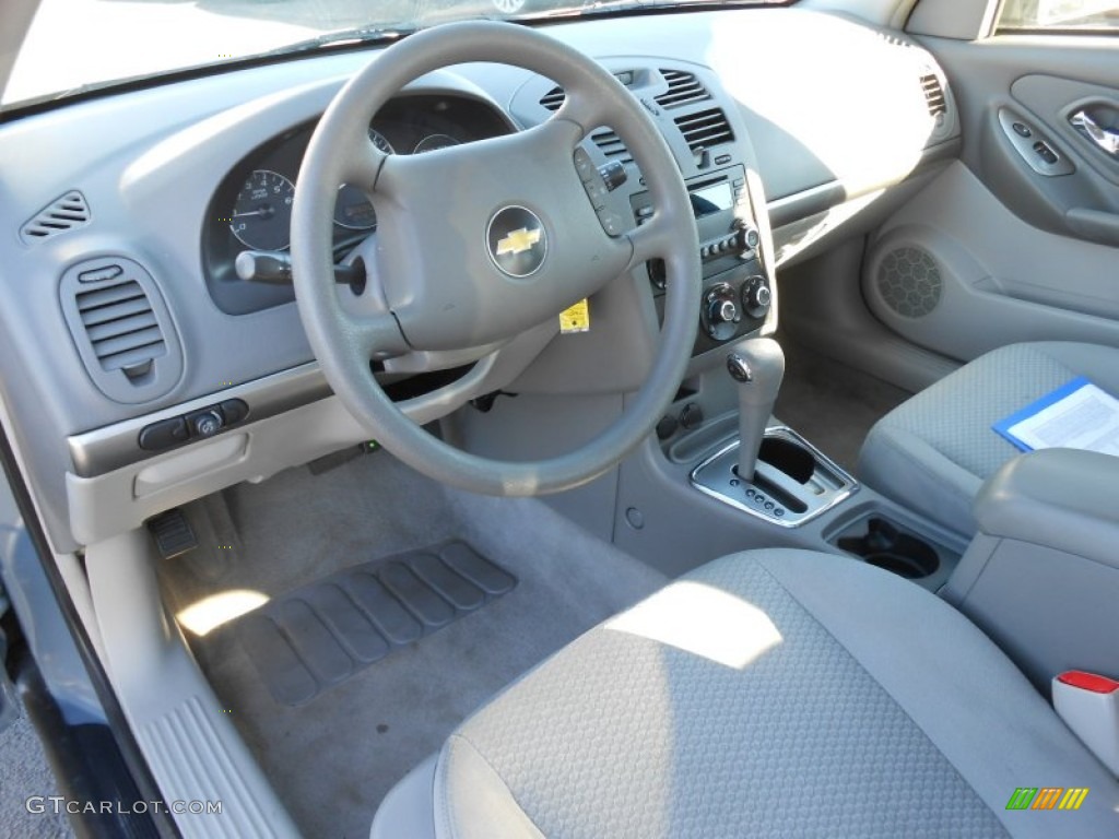 Titanium Gray Interior 2007 Chevrolet Malibu LS Sedan Photo #76817844