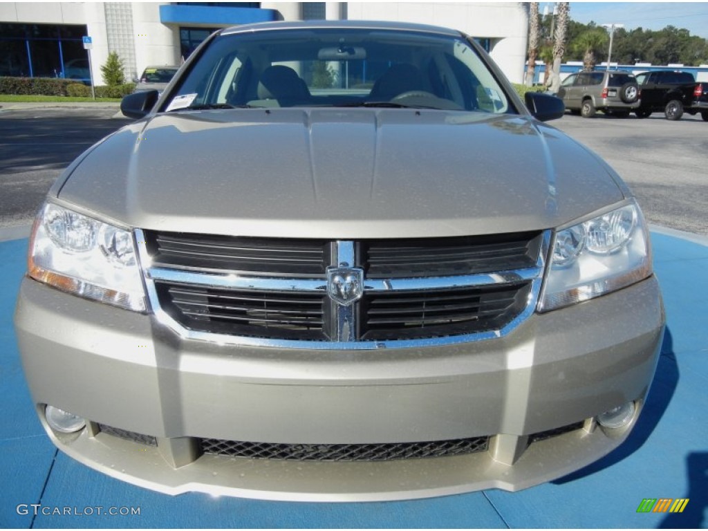 2008 Avenger SXT - Light Sandstone Metallic / Dark Khaki/Light Graystone photo #8