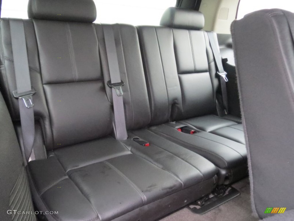 Ebony Interior 2009 GMC Yukon SLT Photo #76818240