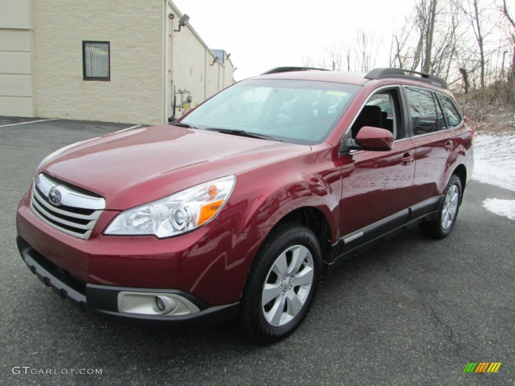 Ruby Red Pearl 2012 Subaru Outback 2.5i Exterior Photo #76818436