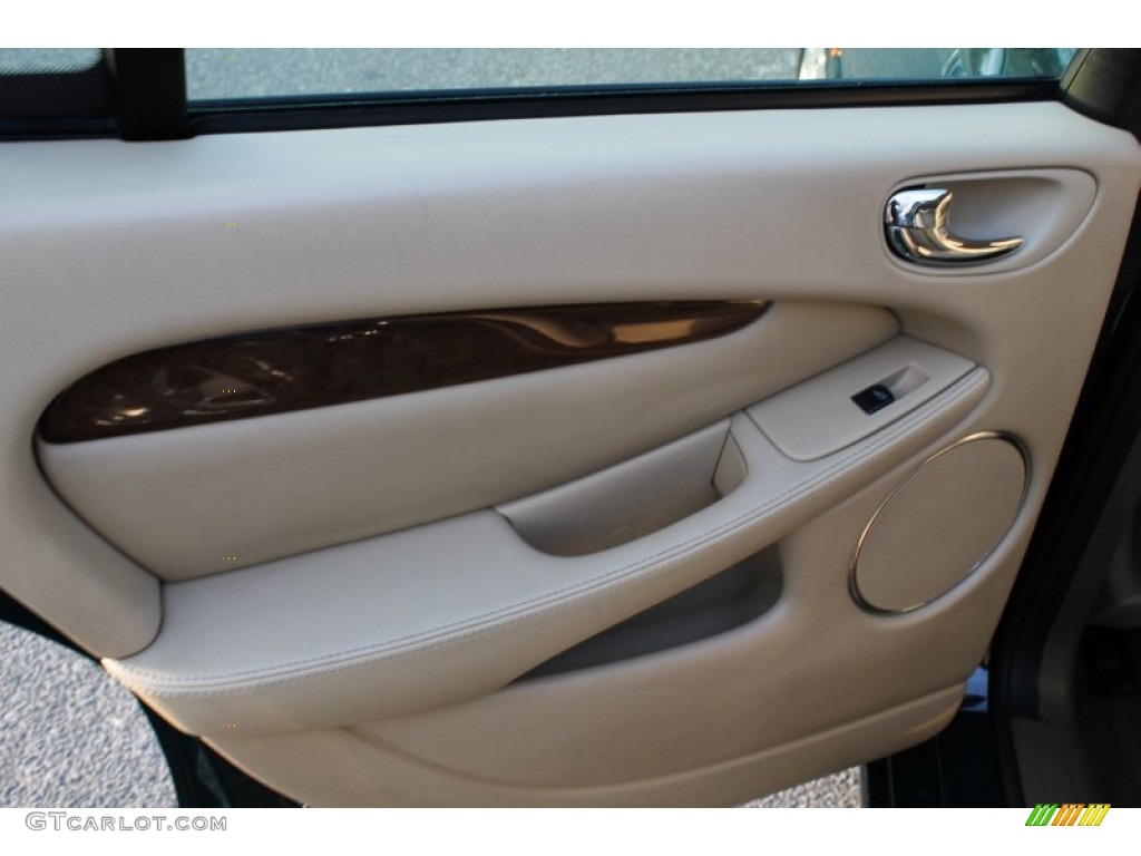 2006 Jaguar X-Type 3.0 Sport Wagon Champagne Door Panel Photo #76818450