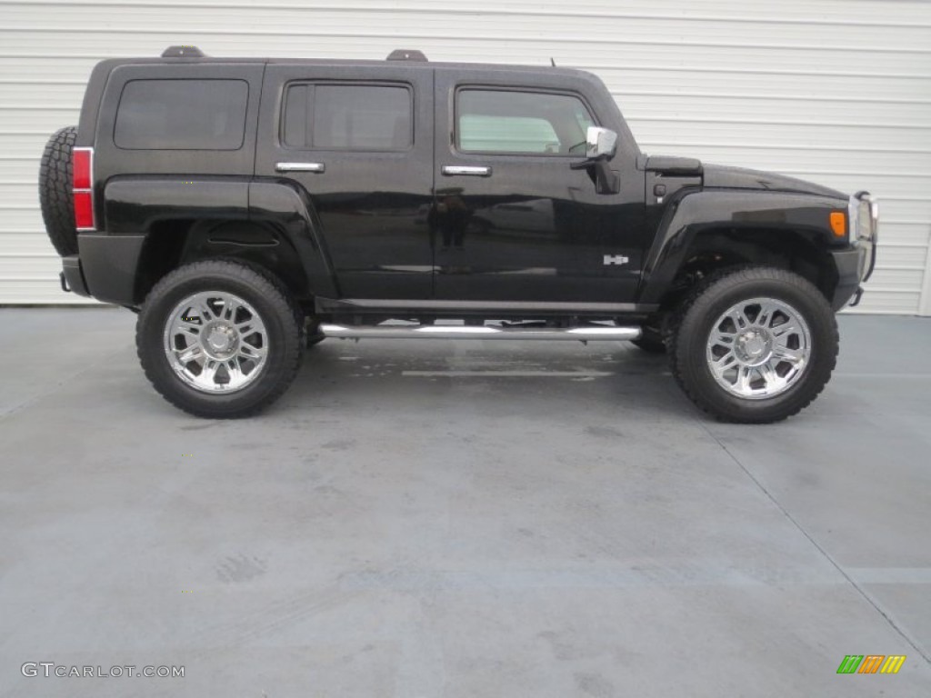 Black 2008 Hummer H3 Alpha Exterior Photo #76818687