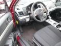 Off Black 2012 Subaru Outback 2.5i Interior Color