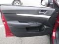 Off Black 2012 Subaru Outback 2.5i Door Panel