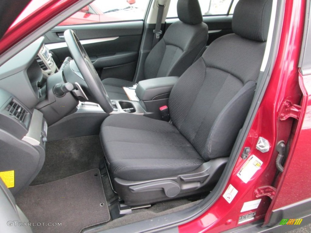 2012 Subaru Outback 2.5i Front Seat Photo #76818763