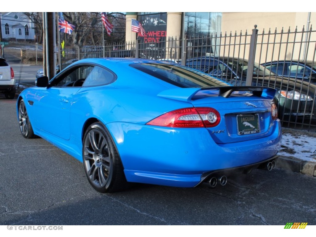 French Racing Blue 2012 Jaguar XK XKR-S Coupe Exterior Photo #76818777