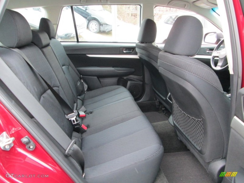2012 Subaru Outback 2.5i Rear Seat Photo #76818842