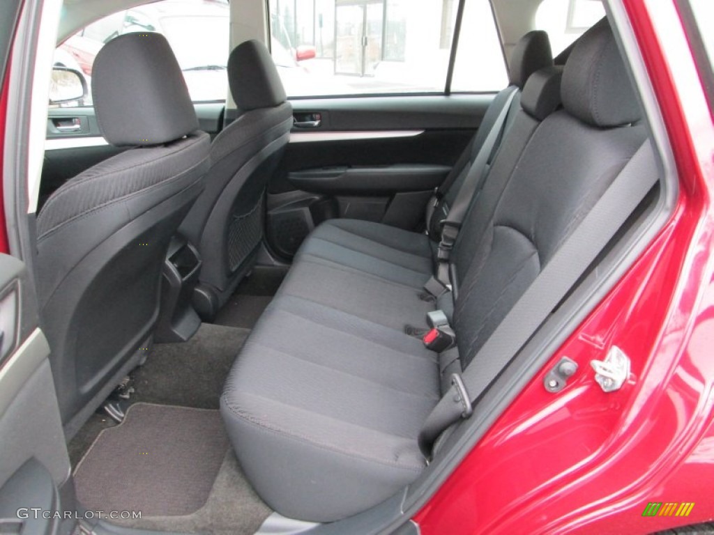 2012 Subaru Outback 2.5i Rear Seat Photo #76818888