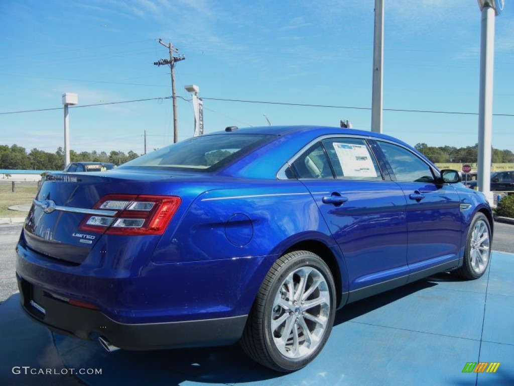 Deep Impact Blue Metallic 2013 Ford Taurus Limited 20 Ecoboost