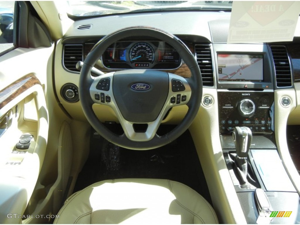 2013 Ford Taurus Limited 2.0 EcoBoost Dune Dashboard Photo #76819218