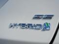 2013 White Platinum Metallic Tri-coat Ford Fusion Hybrid SE  photo #5