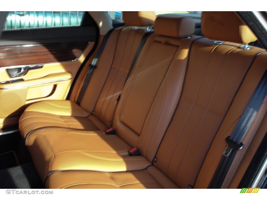 2011 Jaguar XJ XJL Rear Seat Photo #76819591
