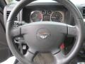 Ebony Black/Pewter Steering Wheel Photo for 2008 Hummer H3 #76819645