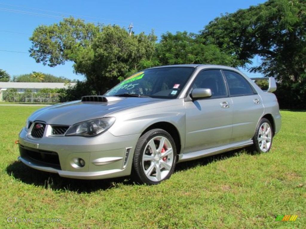 Crystal Gray Metallic 2006 Subaru Impreza WRX Sedan Exterior Photo #76819878