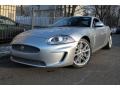 Liquid Silver Metallic 2010 Jaguar XK XKR Coupe Exterior