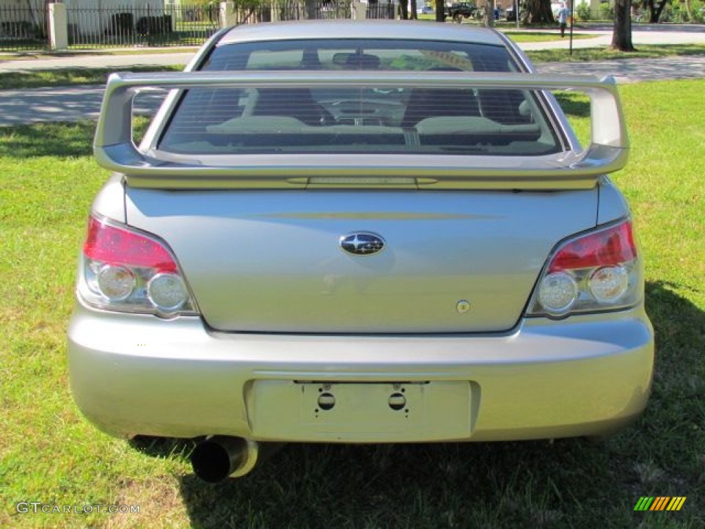 2006 Impreza WRX Sedan - Crystal Gray Metallic / Anthracite Black photo #5