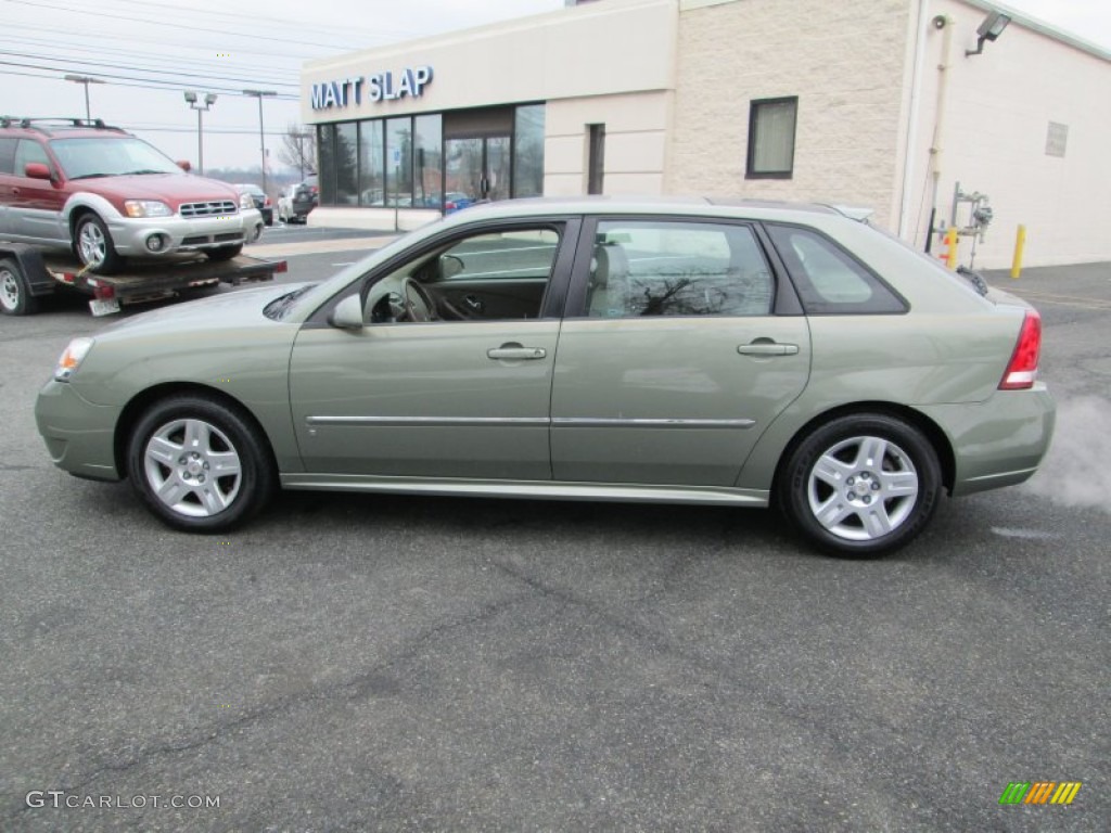 2006 Malibu Maxx LT Wagon - Silver Green Metallic / Cashmere Beige photo #9