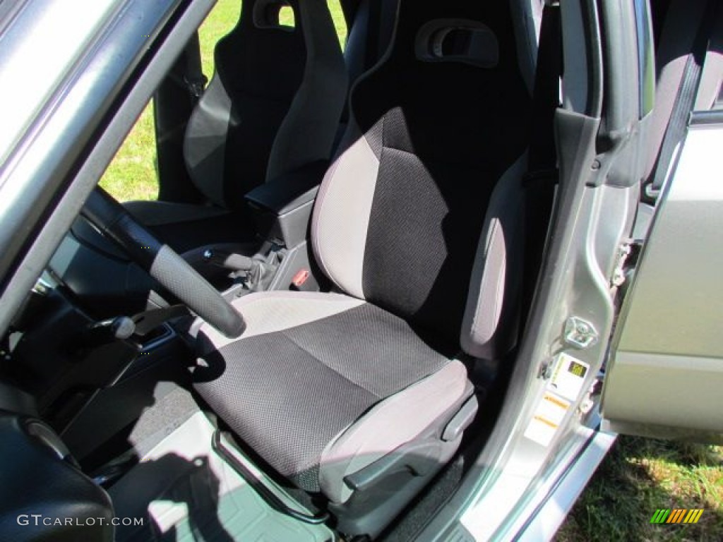 2006 Impreza WRX Sedan - Crystal Gray Metallic / Anthracite Black photo #8