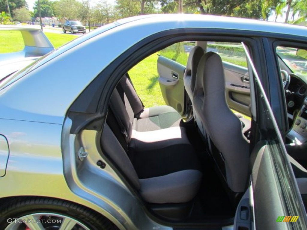 2006 Impreza WRX Sedan - Crystal Gray Metallic / Anthracite Black photo #10