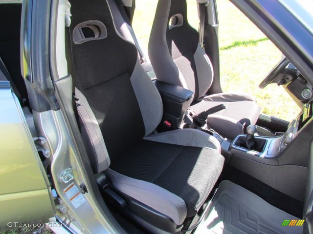 2006 Impreza WRX Sedan - Crystal Gray Metallic / Anthracite Black photo #11