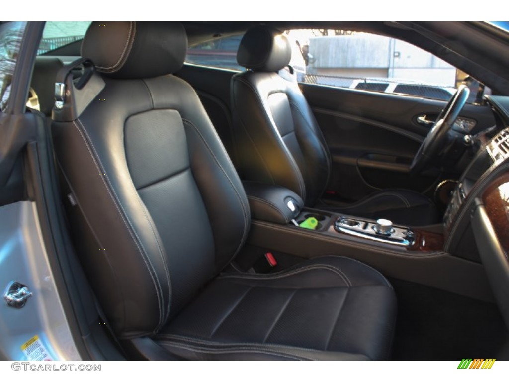 Warm Charcoal Interior 2010 Jaguar XK XKR Coupe Photo #76820147