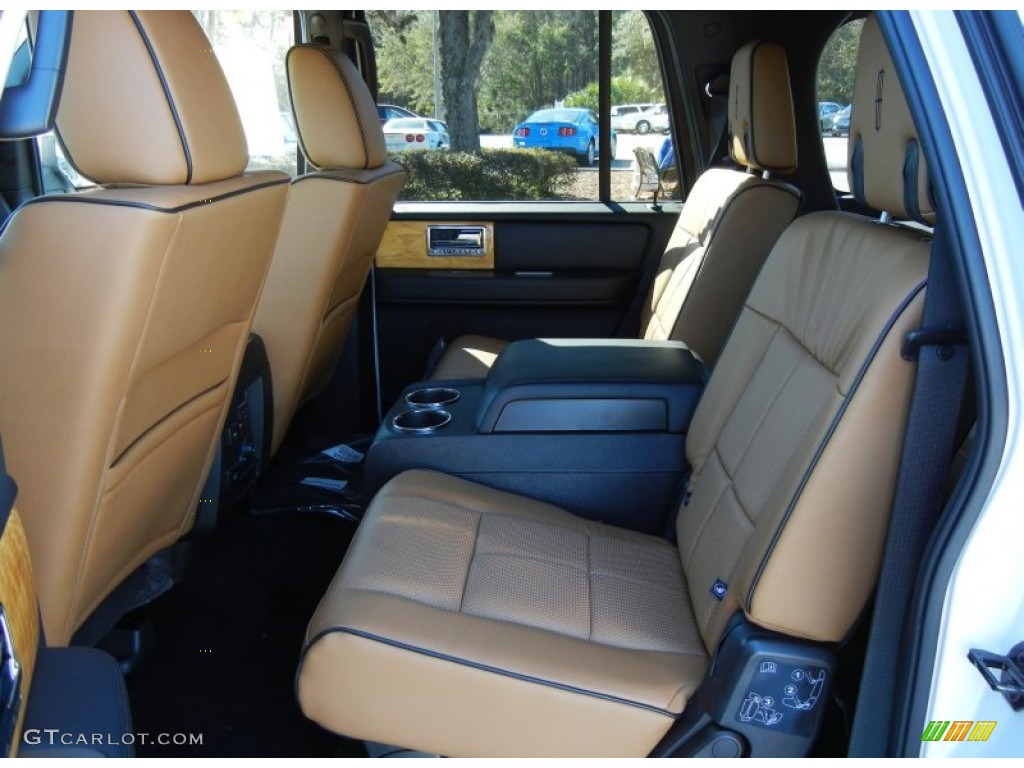 2013 Lincoln Navigator L Monochrome Limited Edition 4x2 Rear Seat Photo #76820154