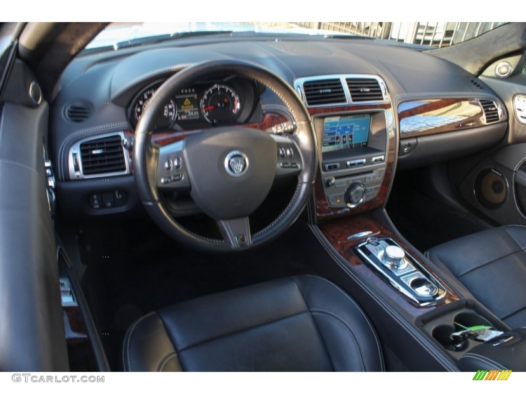 Warm Charcoal Interior 2010 Jaguar XK XKR Coupe Photo #76820444