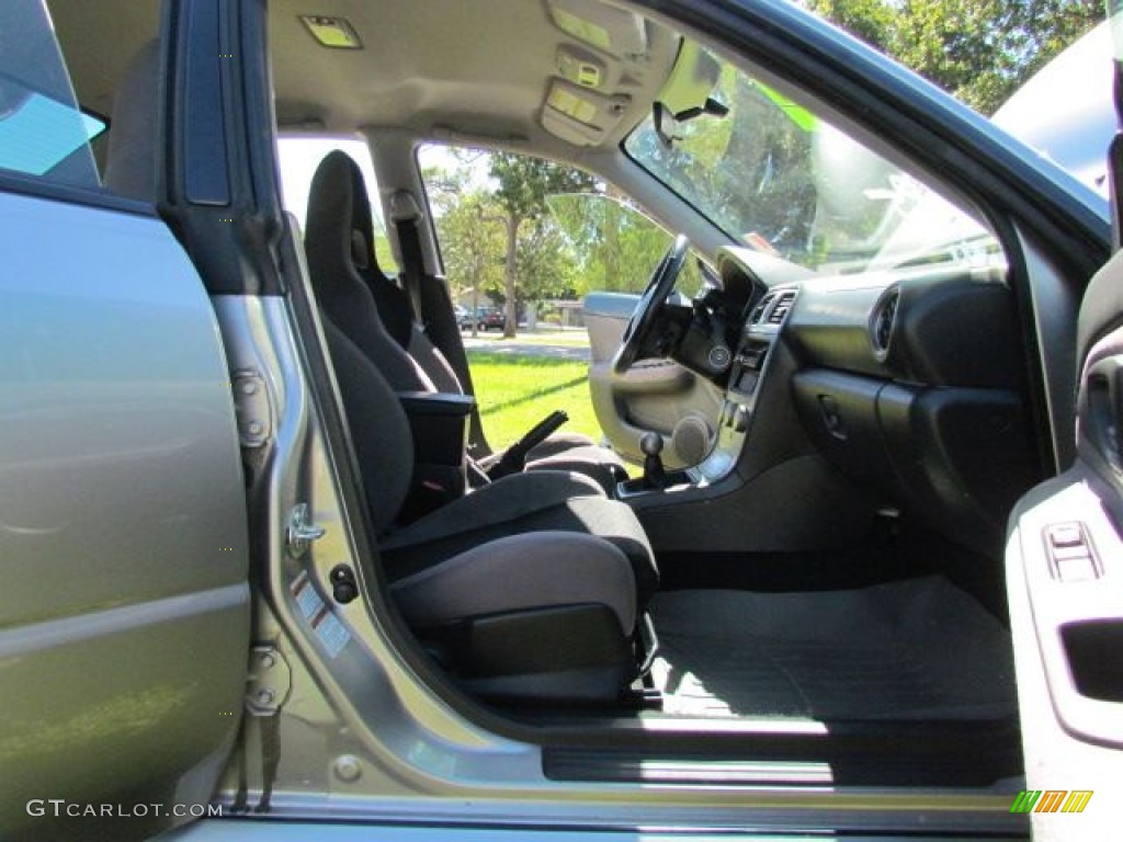 2006 Impreza WRX Sedan - Crystal Gray Metallic / Anthracite Black photo #28