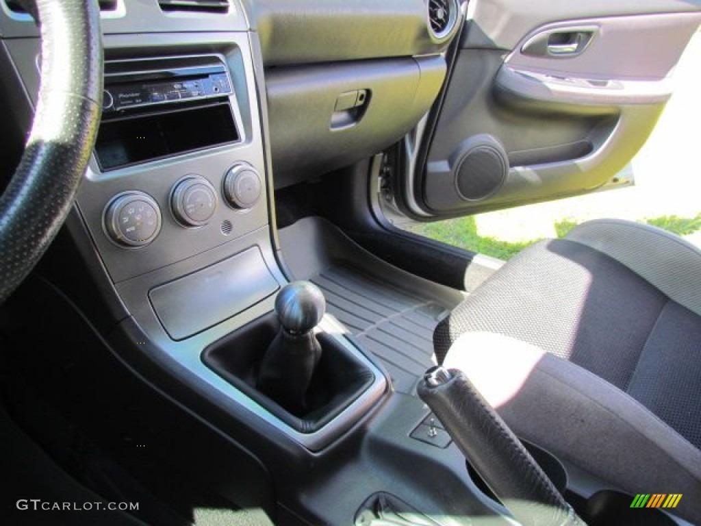 2006 Impreza WRX Sedan - Crystal Gray Metallic / Anthracite Black photo #36