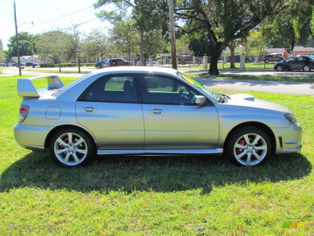 2006 Impreza WRX Sedan - Crystal Gray Metallic / Anthracite Black photo #48
