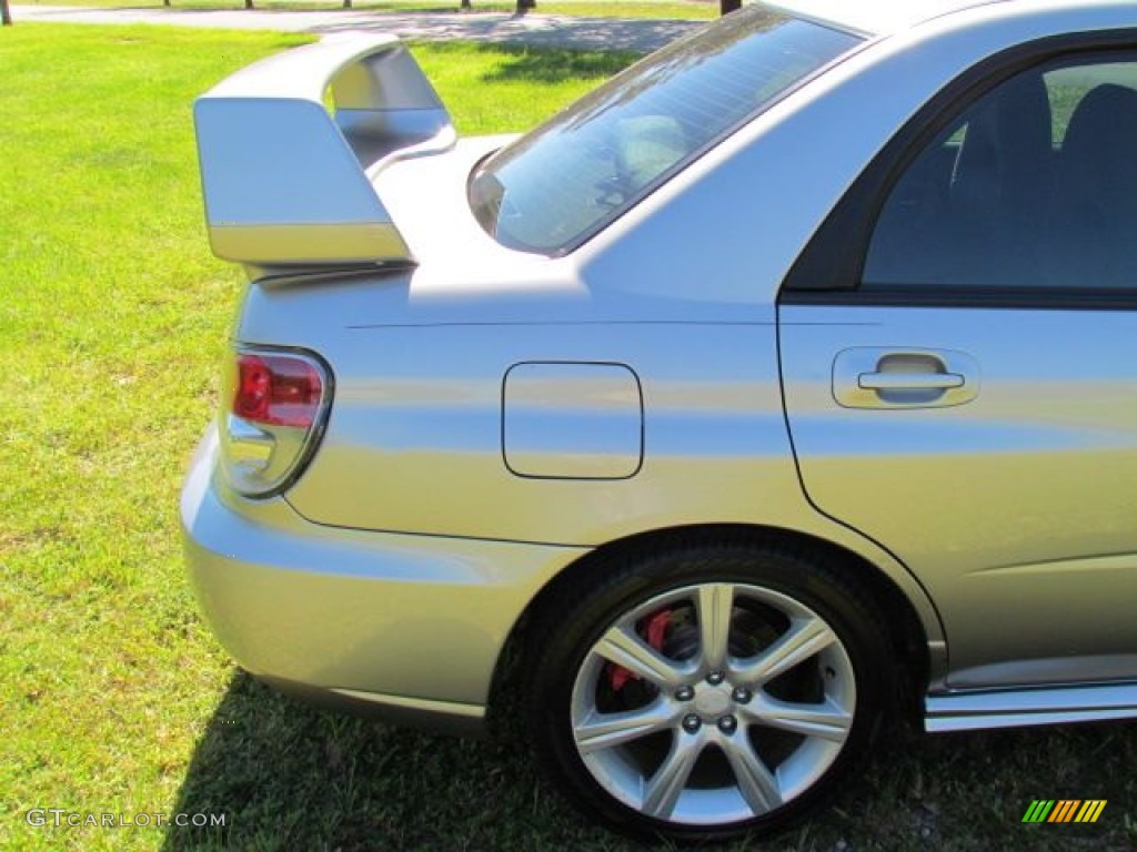 2006 Impreza WRX Sedan - Crystal Gray Metallic / Anthracite Black photo #49