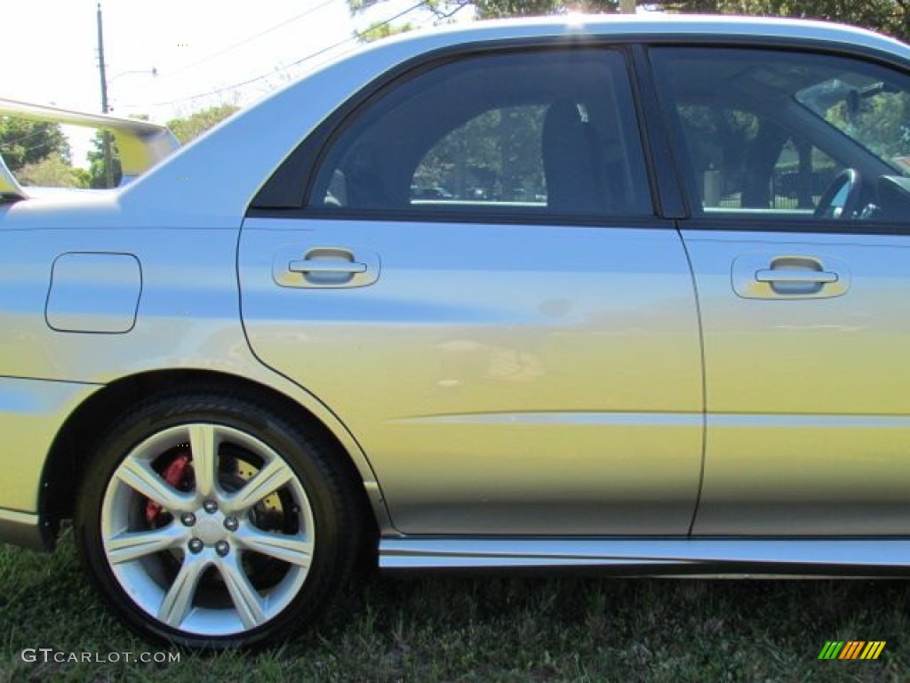 2006 Impreza WRX Sedan - Crystal Gray Metallic / Anthracite Black photo #51