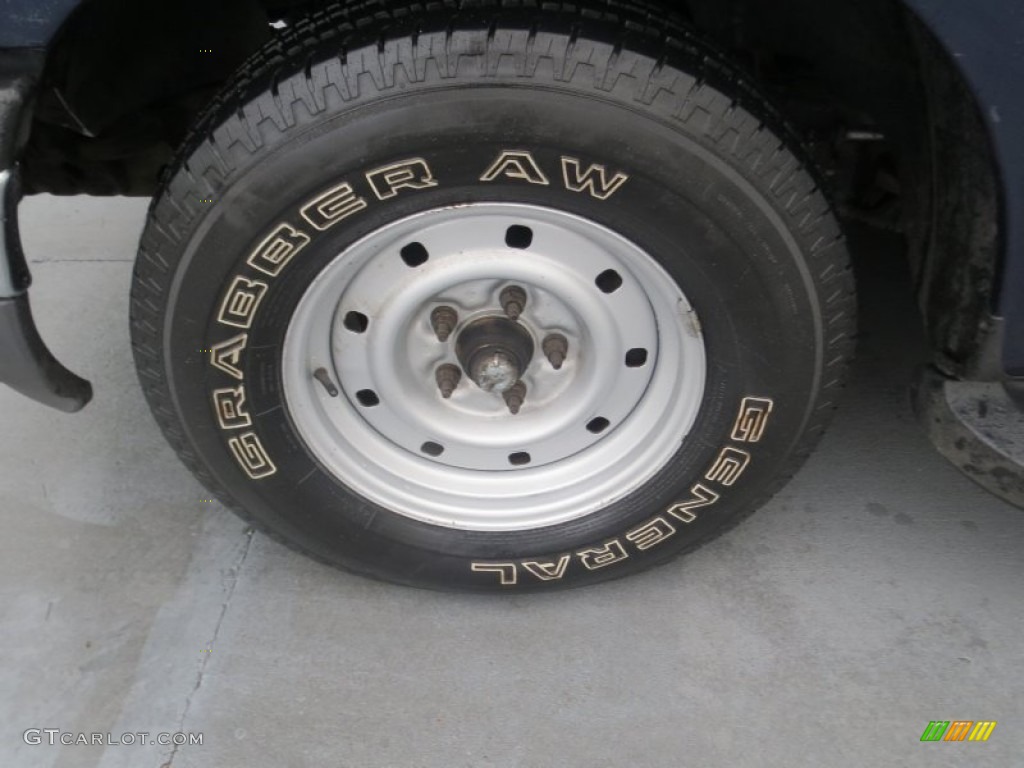 2002 F150 XLT SuperCrew - True Blue Metallic / Medium Graphite photo #10