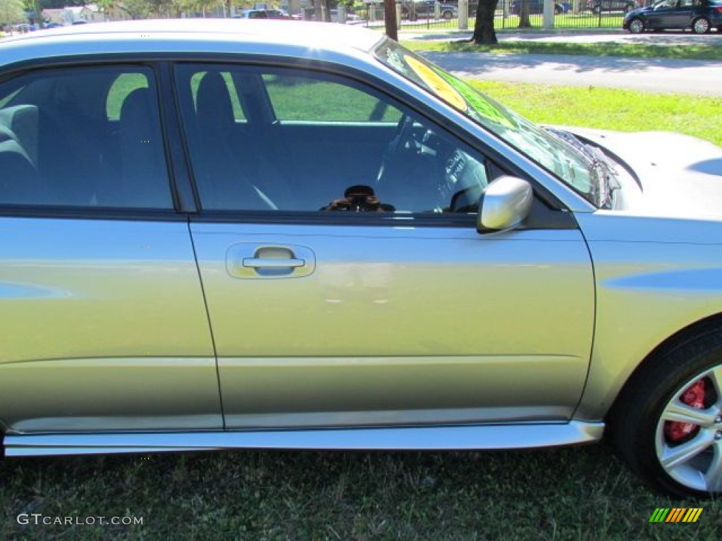 2006 Impreza WRX Sedan - Crystal Gray Metallic / Anthracite Black photo #54