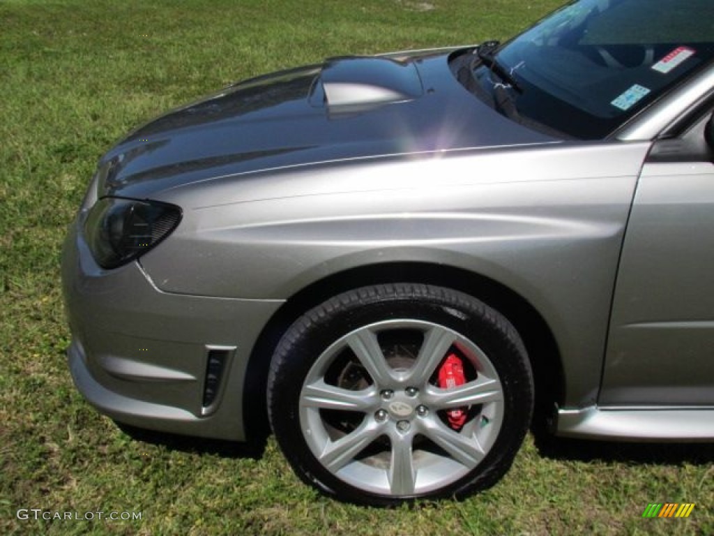 2006 Impreza WRX Sedan - Crystal Gray Metallic / Anthracite Black photo #58