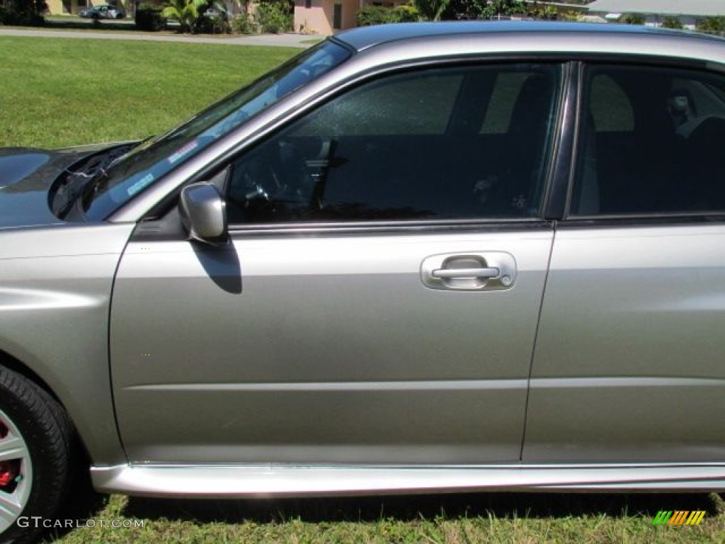 2006 Impreza WRX Sedan - Crystal Gray Metallic / Anthracite Black photo #60