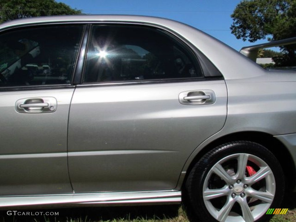 2006 Impreza WRX Sedan - Crystal Gray Metallic / Anthracite Black photo #61