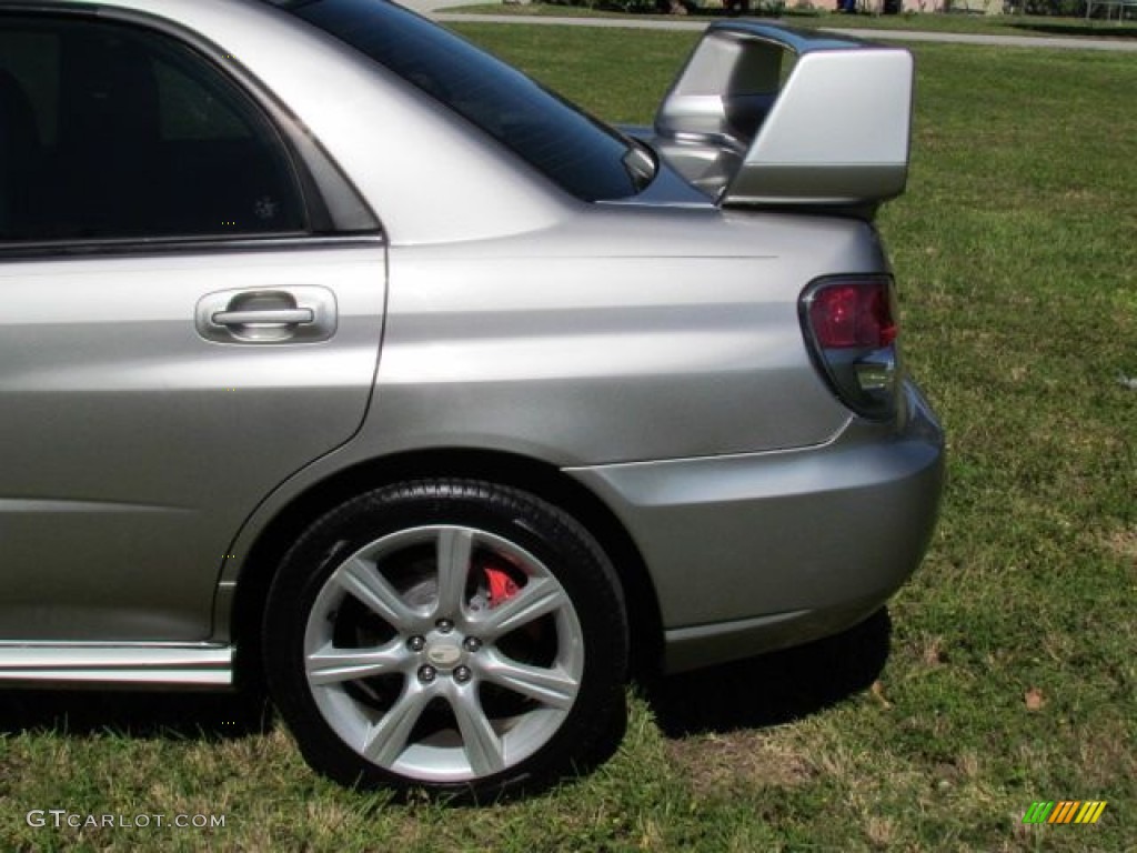 2006 Impreza WRX Sedan - Crystal Gray Metallic / Anthracite Black photo #64