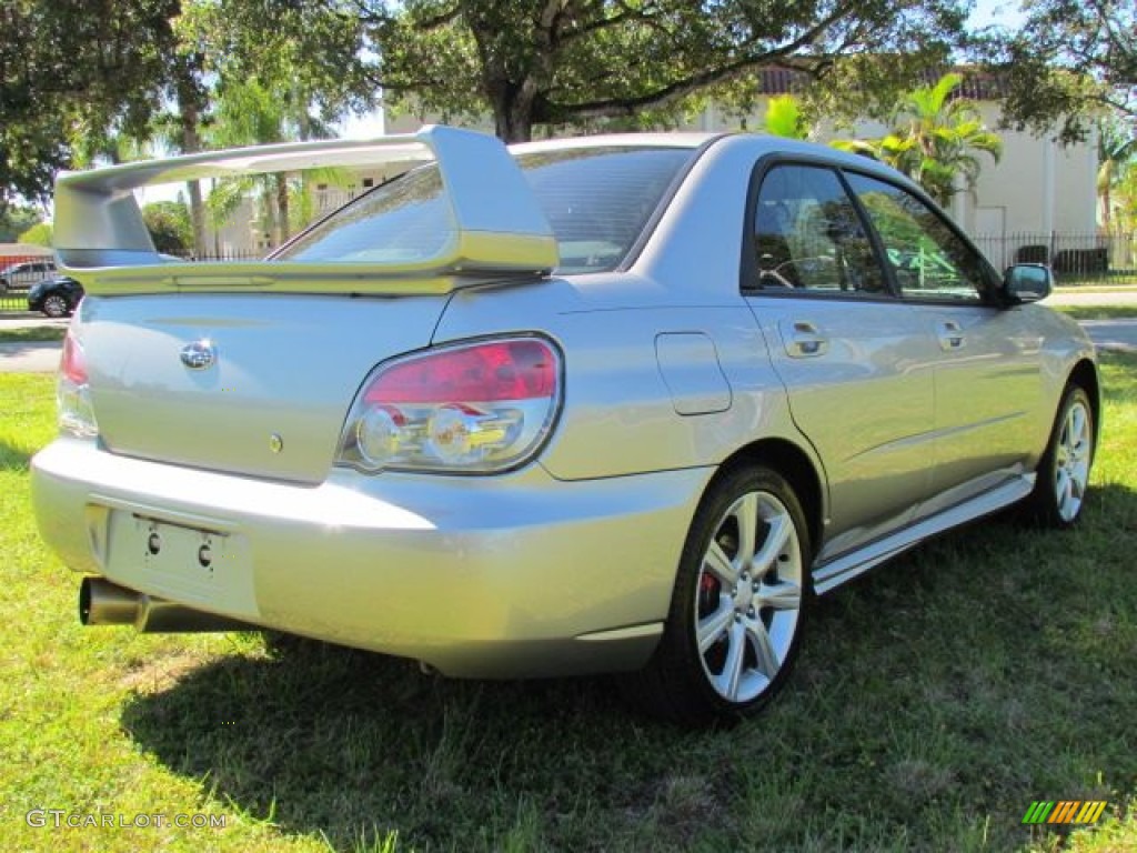 2006 Impreza WRX Sedan - Crystal Gray Metallic / Anthracite Black photo #66
