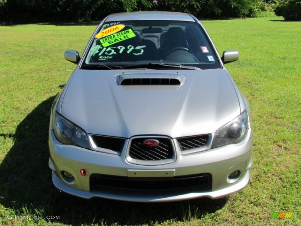 2006 Impreza WRX Sedan - Crystal Gray Metallic / Anthracite Black photo #67