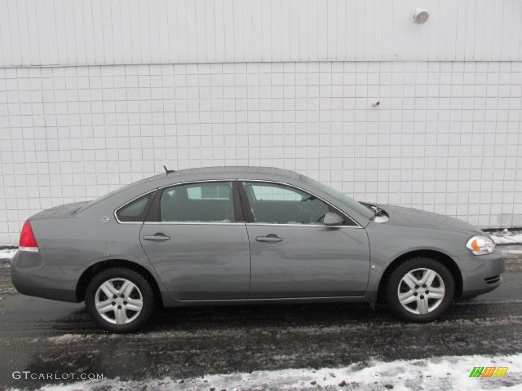 Dark Silver Metallic 2008 Chevrolet Impala LS Exterior Photo #76821564