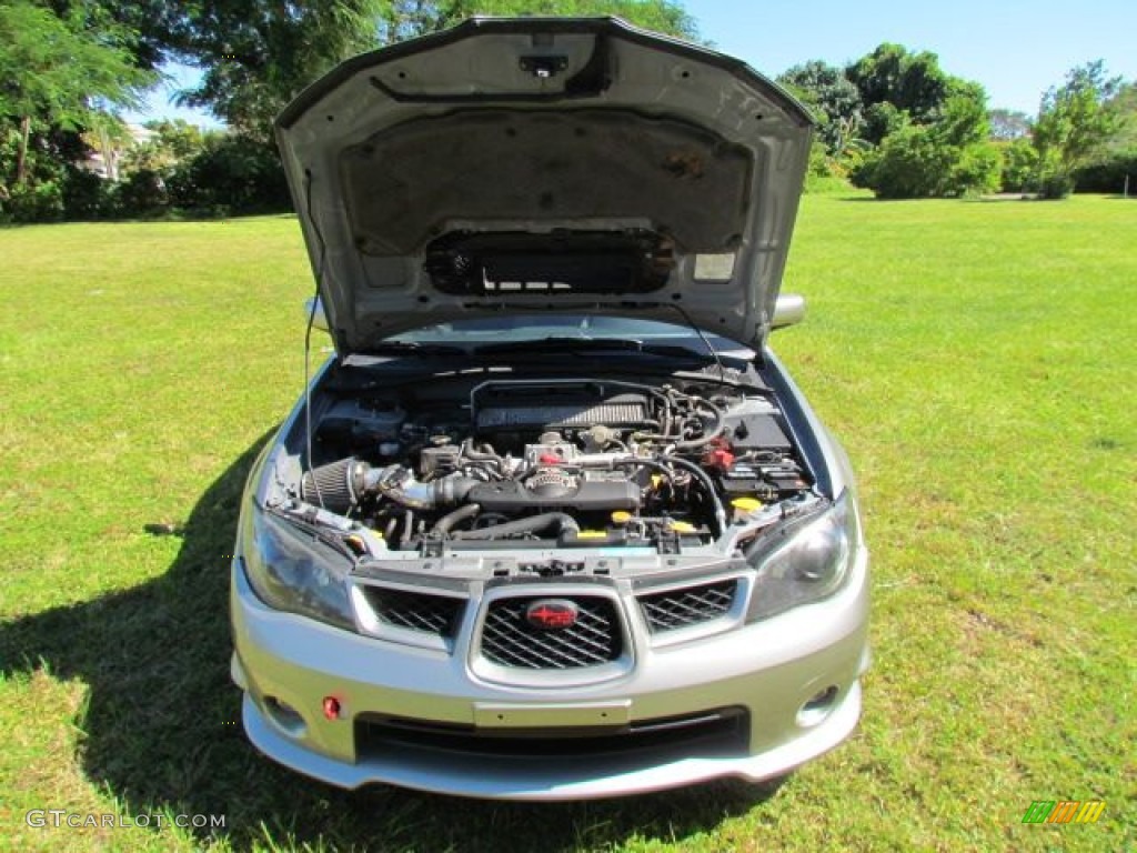 2006 Impreza WRX Sedan - Crystal Gray Metallic / Anthracite Black photo #82