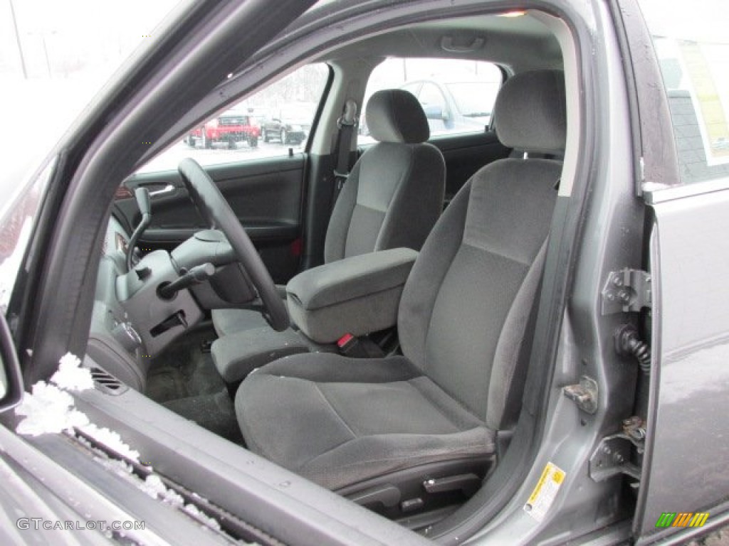 Ebony Black Interior 2008 Chevrolet Impala LS Photo #76821798
