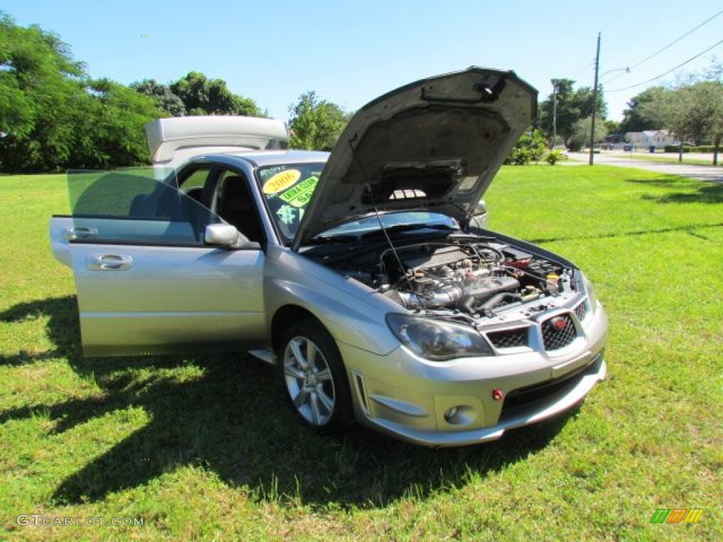 2006 Impreza WRX Sedan - Crystal Gray Metallic / Anthracite Black photo #99