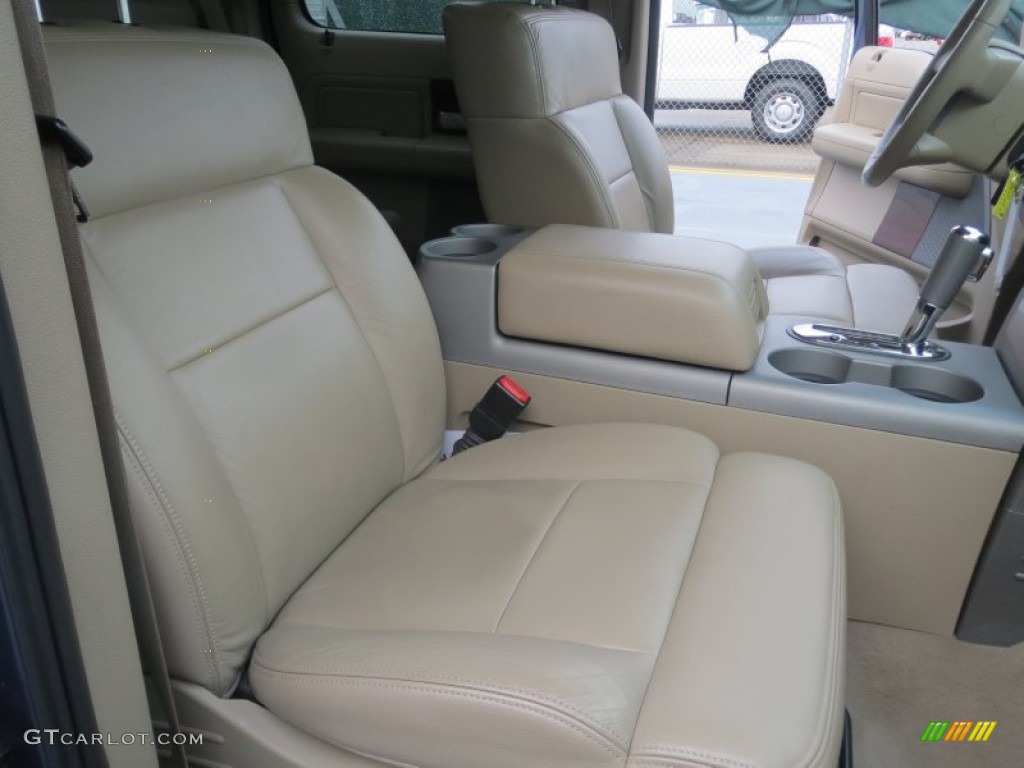 2006 Ford F150 Lariat SuperCrew Front Seat Photo #76822347